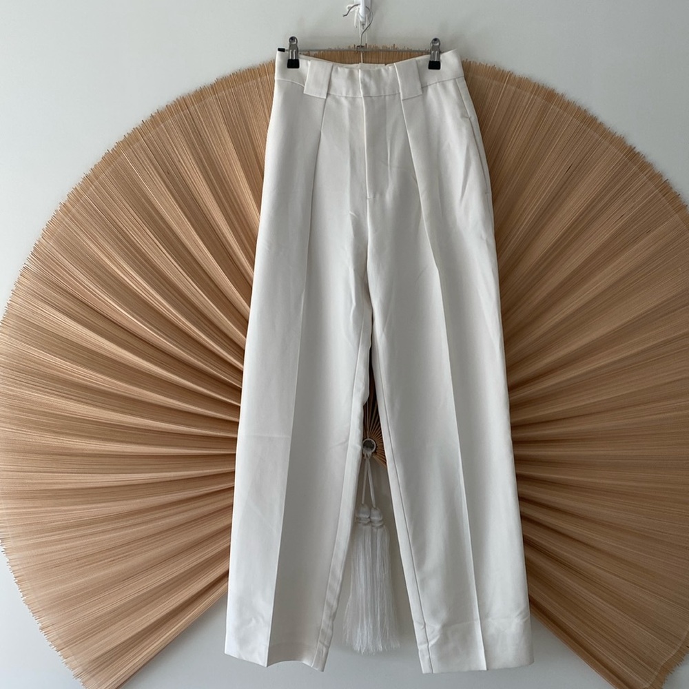 Sundarbay Ivory High Waisted Pants